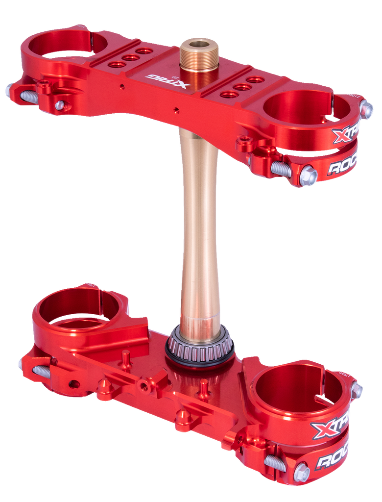 XTRIG Triple Clamp - 22 mm - Red 501330101201