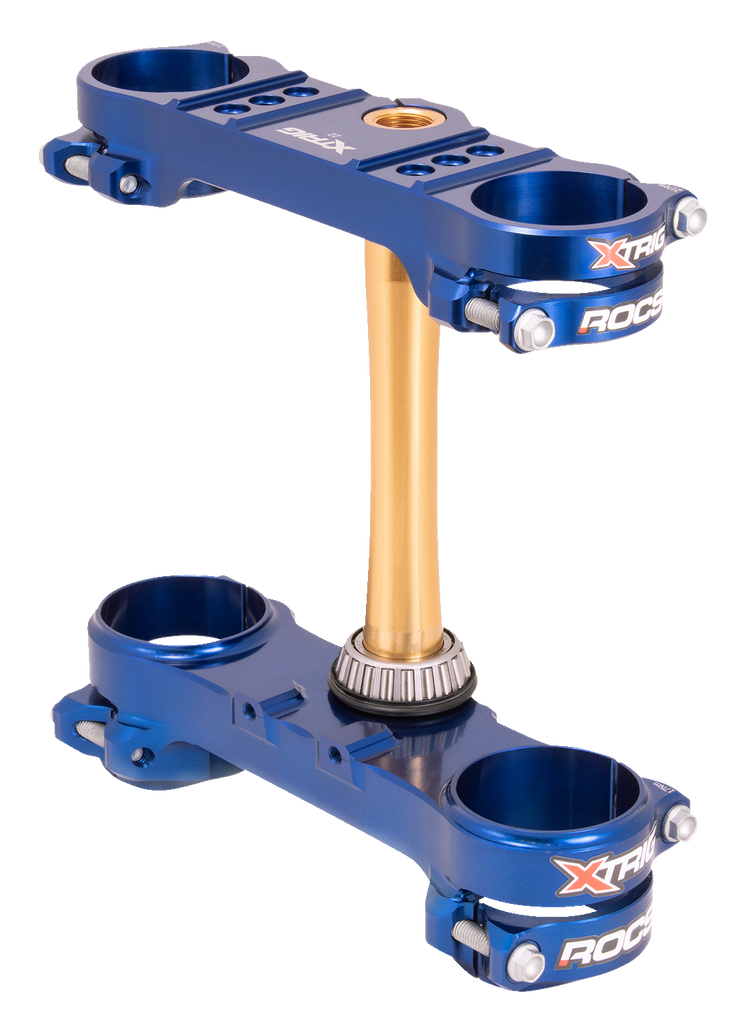 XTRIG Triple Clamp - 22 mm - Blue 501350701101