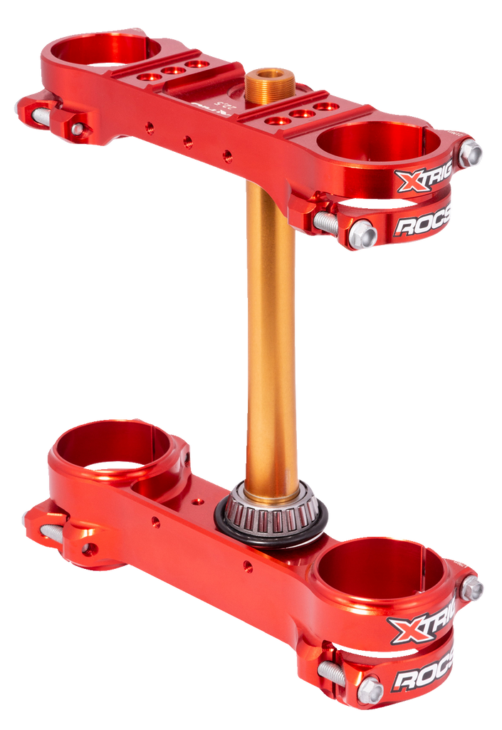 XTRIG Triple Clamp - 22.5 mm - Red 501350901101