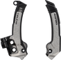 ACERBIS X-Grip Frame Guards - Black/Gray - Husqvarna 2979601001