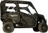 SEIZMIK Soft Doors - Middle/Rear Windows - Black - Honda Pioneer 1000 51-20983