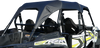 SEIZMIK Soft Upper Doors - Rear Windshield - Roof - Black - Polaris 51-20990