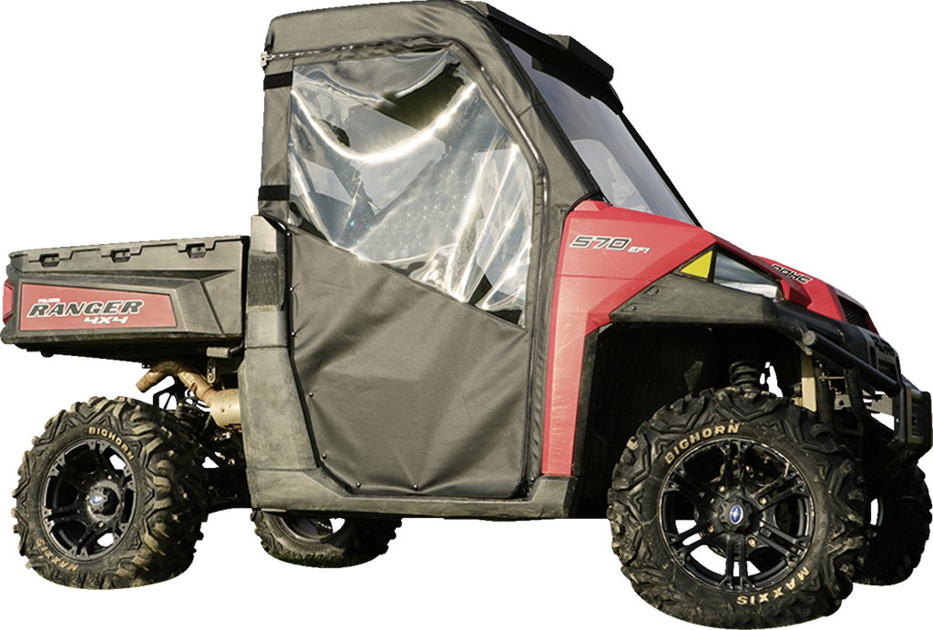 SEIZMIK Full Doors And Rear Window - Black - Polaris Ranger 51-20992