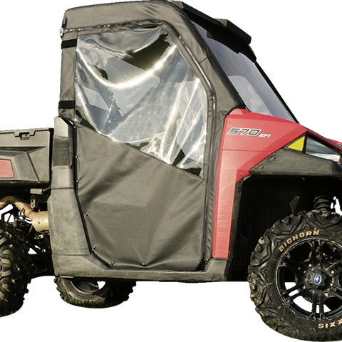 SEIZMIK Full Doors And Rear Window - Black - Polaris Ranger 51-20992