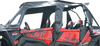 SEIZMIK Soft Upper Doors - Rear Windshield - Roof - Black - Polaris 51-20990