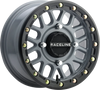RACELINE WHEELS Wheel - Podium - Beadlock - Front/Rear - Stealth Gray - 15x6 - 4/156 - 5+1 (+40 mm) A93SG-56056+40