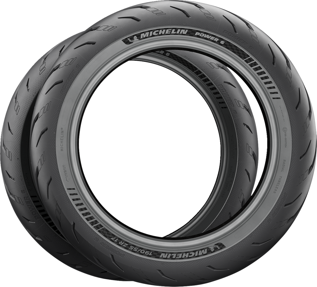 MICHELIN Tire - Power 6 - Front - 120/70ZR17 - (58W) 82063