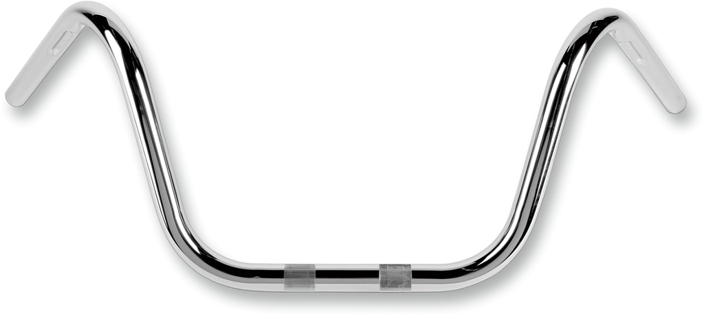 FLANDERS Handlebar - Springer-Style/Buckhorn - Knurled - Dimpled - Chrome 650-08685