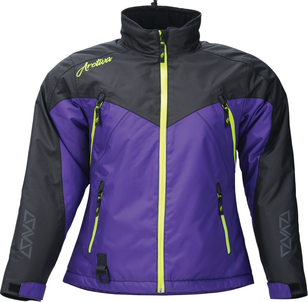 ARCTIVA Women's Pivot 7 Jacket - Black/Purple - Large 3121-0836