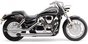Blvd Slashcut Slip On Chrome Hon Vtx1300c 04 09