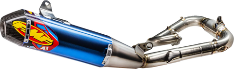 FMF Factory 4.1 RCT Exhaust System - Titanium - Carbon Fiber End Cap 044478