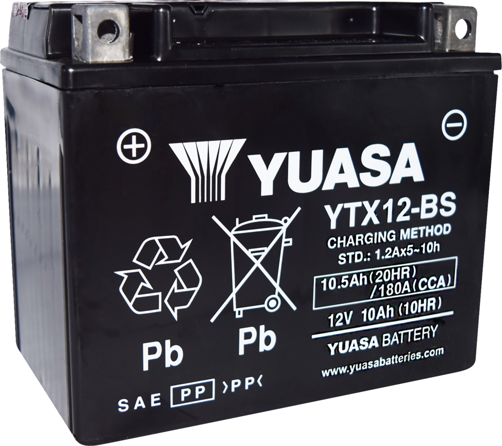 YUASA Battery - YTX12BS YUAM3RH2SIND