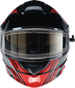 Z1R Solaris Snow Helmet - First Tracks - Black/Red - XS 0120-0825