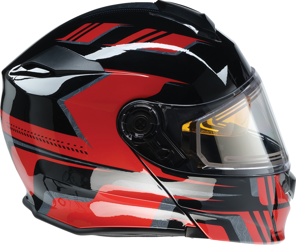 Z1R Solaris Snow Helmet - First Tracks - Black/Red - Small 0120-0826