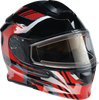 Z1R Solaris Snow Helmet - First Tracks - Black/Red - XL 0120-0829