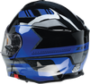Z1R Solaris Snow Helmet - First Tracks - Black/Blue - Small 0120-0832