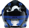 Z1R Solaris Snow Helmet - First Tracks - Black/Blue - Large 0120-0834