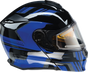 Z1R Solaris Snow Helmet - First Tracks - Black/Blue - XL 0120-0835