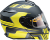 Z1R Solaris Snow Helmet - First Tracks - Black/Hi-Viz - Small 0120-0838
