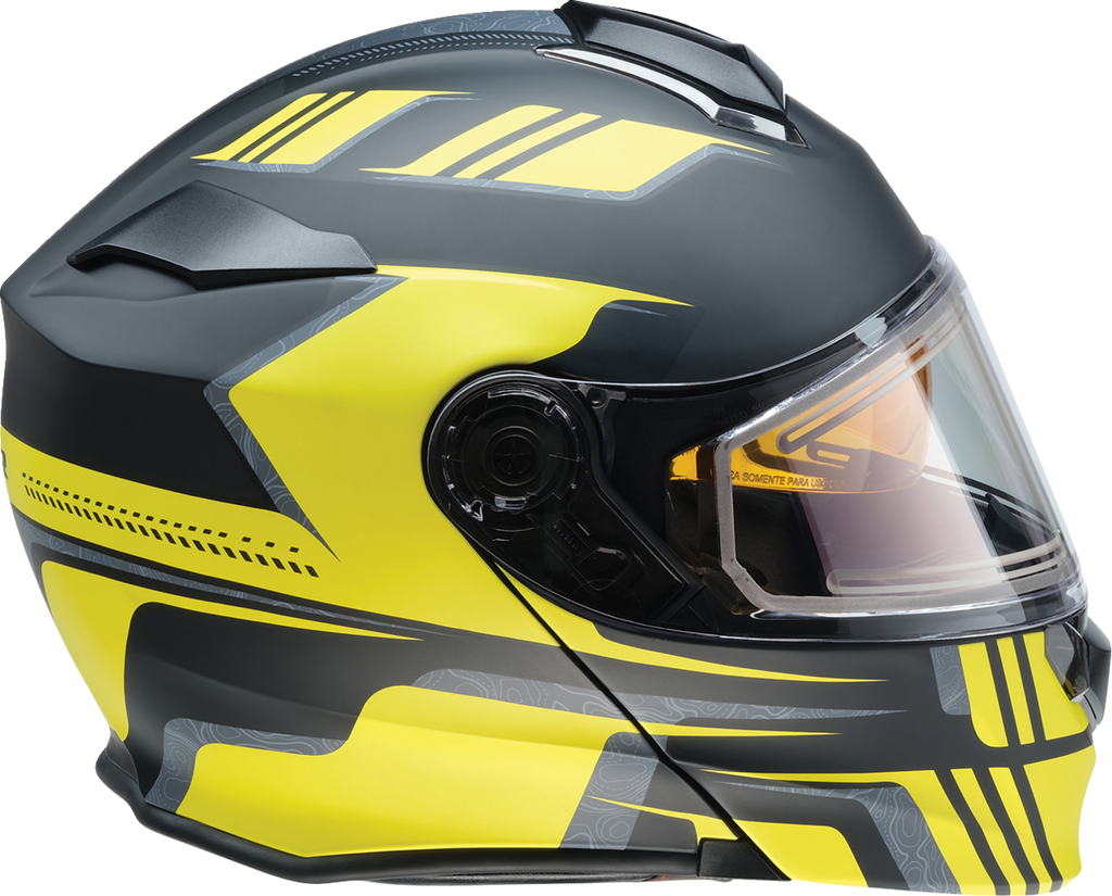 Z1R Solaris Snow Helmet - First Tracks - Black/Hi-Viz - Medium 0120-0839