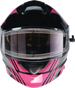 Z1R Solaris Snow Helmet - First Tracks - Black/Pink - XS 0120-0843