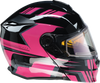 Z1R Solaris Snow Helmet - First Tracks - Black/Pink - Small 0120-0844
