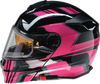 Z1R Solaris Snow Helmet - First Tracks - Black/Pink - Medium 0120-0845