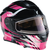 Z1R Solaris Snow Helmet - First Tracks - Black/Pink - XL 0120-0847