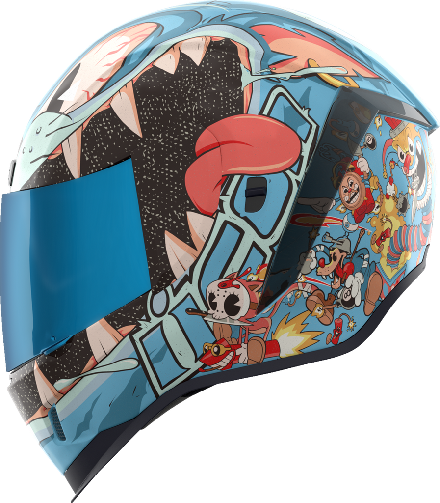 ICON Airform* Helmet - 9 Lives - Blue - Large 0101-17386