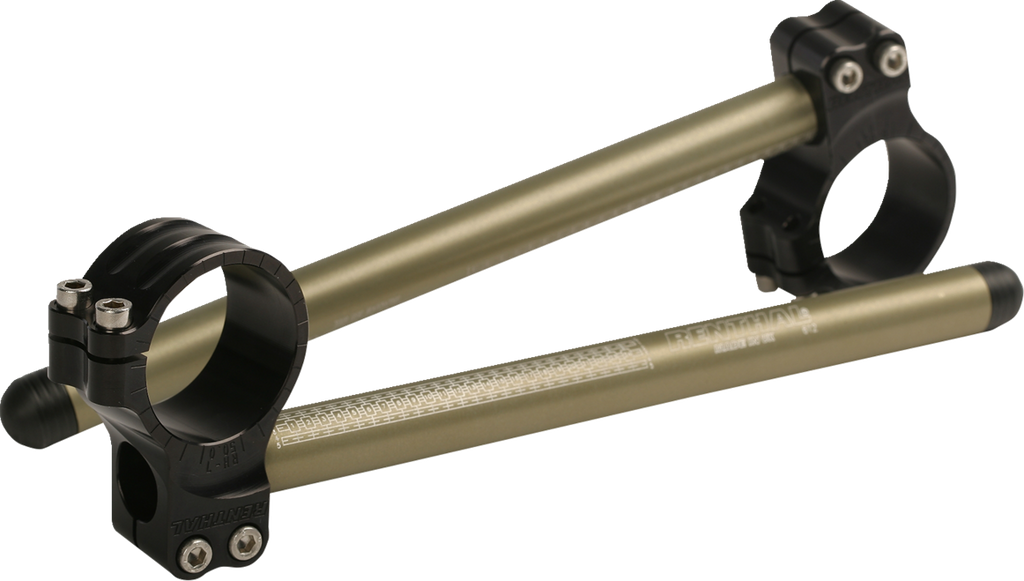 RENTHAL Handlebar - Clip-On - Original - 48 mm - Silver CL104