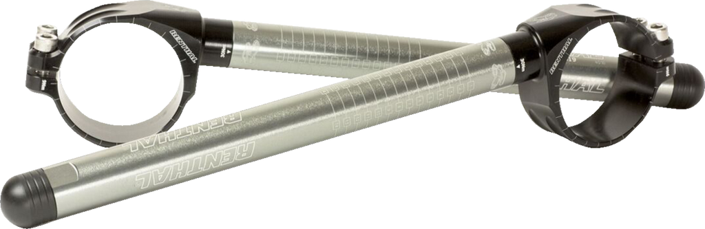 RENTHAL Handlebar - Clip-On - Gen 3 - 55 mm - Chrome CL113