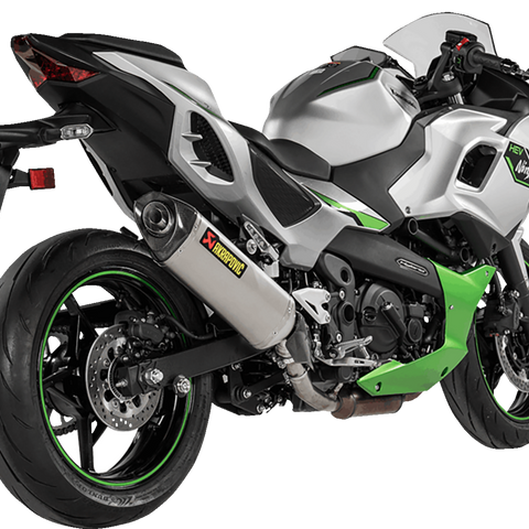 AKRAPOVIC Slip-On Line Muffler - Titanium - Ninja 7/Z7 Hybrid S-K4SO9-HRT