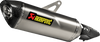 AKRAPOVIC Slip-On Line Muffler - Titanium - Ninja 7/Z7 Hybrid S-K4SO9-HRT