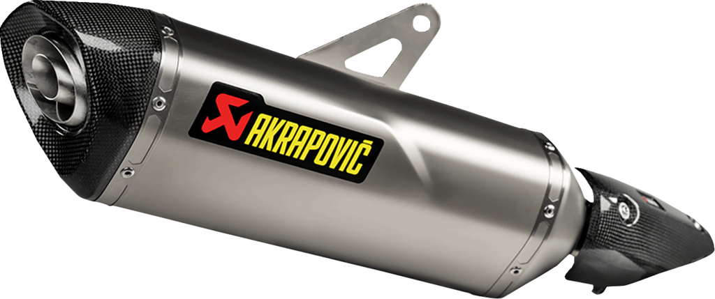AKRAPOVIC Slip-On Line Muffler - Titanium - Ninja 7/Z7 Hybrid S-K4SO9-HRT