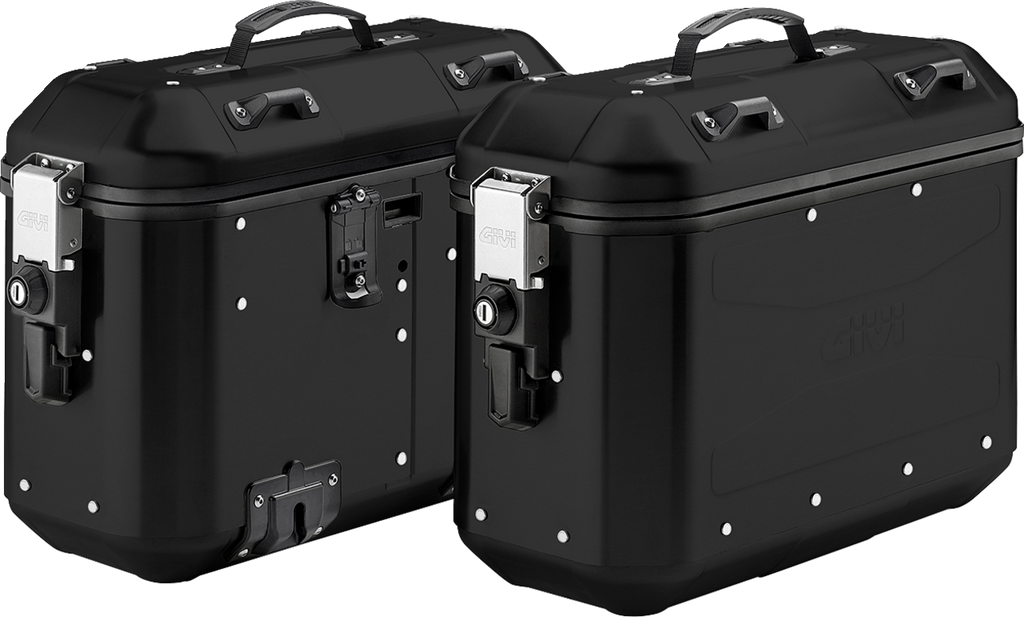 GIVI Dolomiti Monokey Side Cases - 36L - Black DLMK36BPACK2