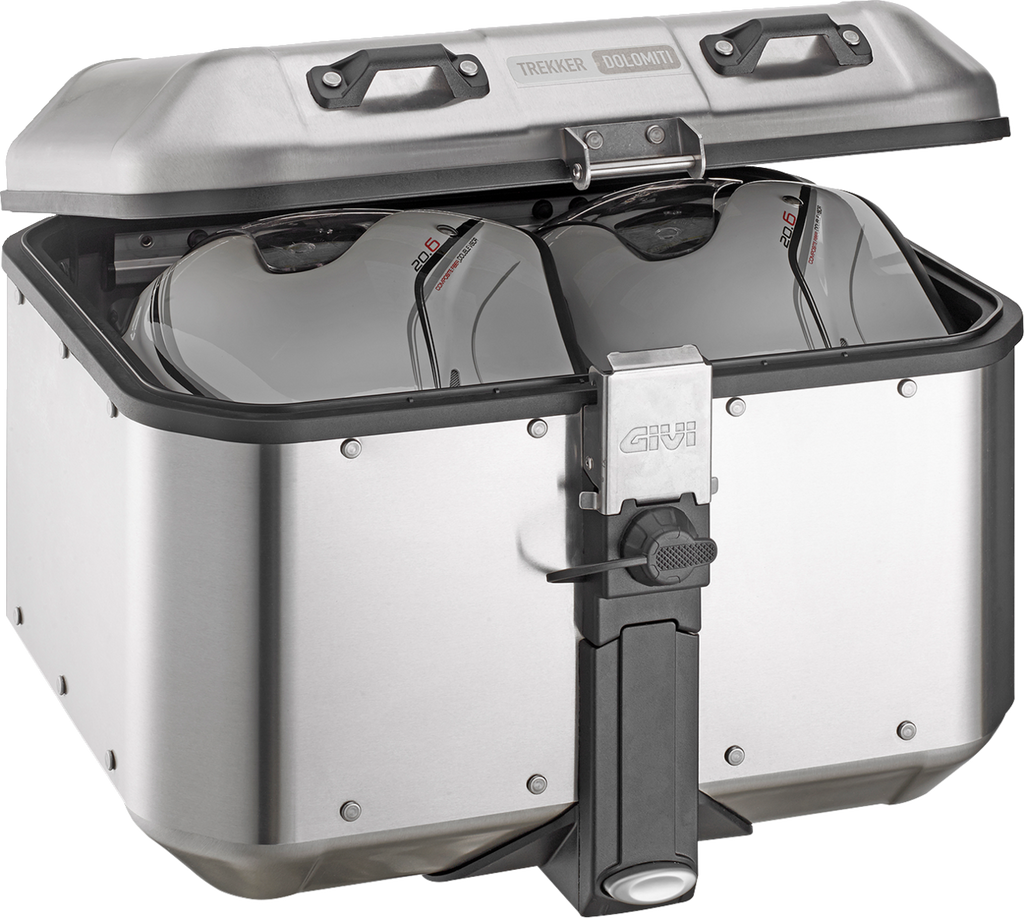 GIVI Dolomiti Monokey Top Case - 46L - Silver DLM46A