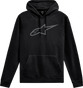 ALPINESTARS Ageless V3 Pullover Hoodie - Black/Gray - Large 1244-52000-1011-L