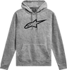 ALPINESTARS Ageless V3 Pullover Hoodie - Heather Gray/Black - Medium 1244-52000-1126-M