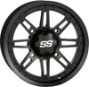 ITP SS316 Alloy Wheel - Front/Rear - Machined Black - 14x7 - 4/110 - 5+2 1428562536B