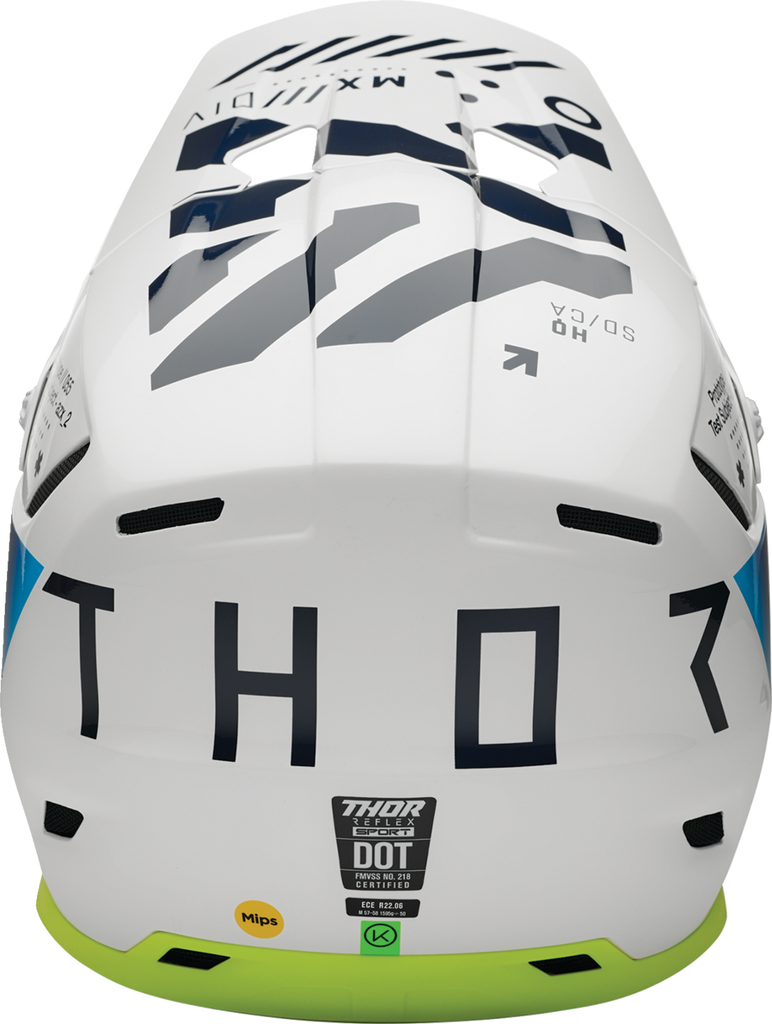 THOR Reflex Sport Helmet - Strike - MIPS? - Navy/Acid - Large 0110-8790