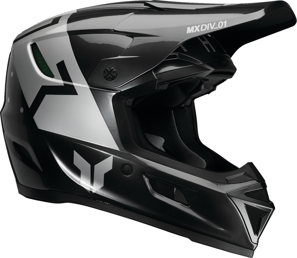 THOR Reflex Sport Helmet - Rogue - MIPS? - Charcoal/Silver - Large 0110-8796