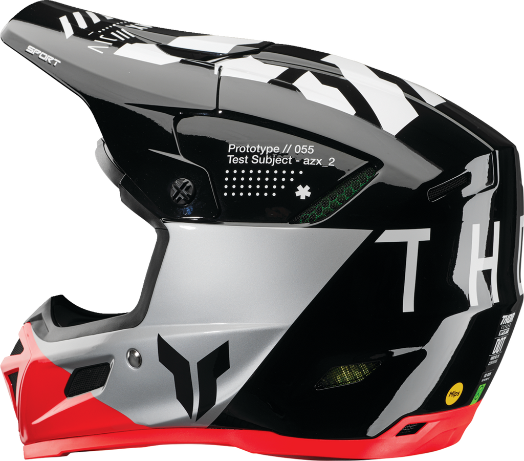 THOR Reflex Sport Helmet - Strike - MIPS? - Black/Red - Large 0110-8784