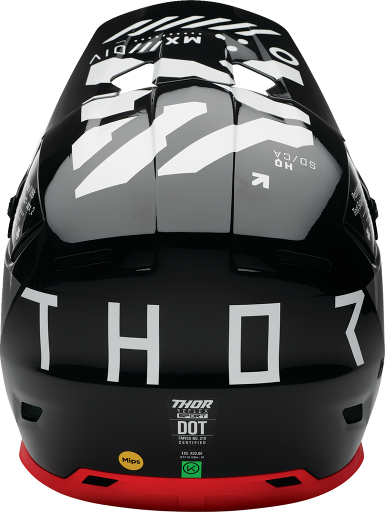 THOR Reflex Sport Helmet - Strike - MIPS? - Black/Red - XL 0110-8785