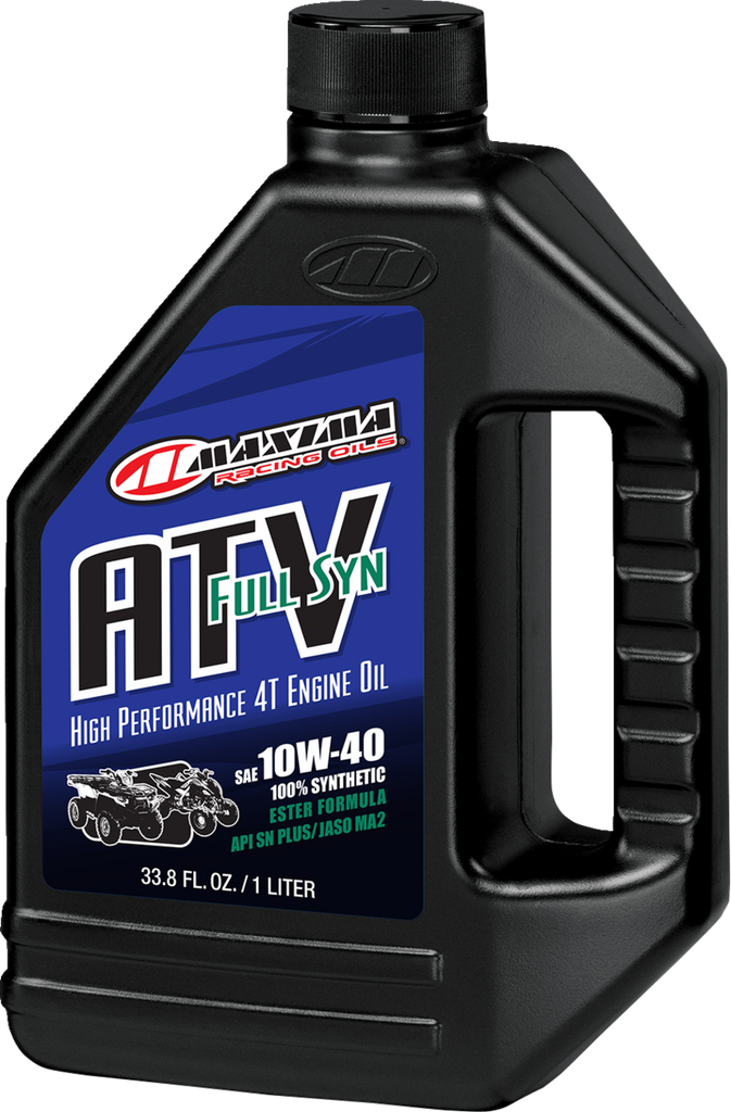 MAXIMA RACING OIL ATV Full Synthetic Engine Oil - 10W-40 - Liter 30-87901