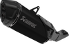 AKRAPOVIC Slip-On Line Muffler - Titanium - CRF1100L - Black S-H11SO4-HAFT