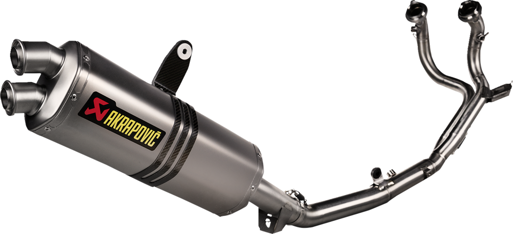 AKRAPOVIC Racing Line Exhaust System - Titanium - CRF1100L Adventure Sport S-H11R4-WT