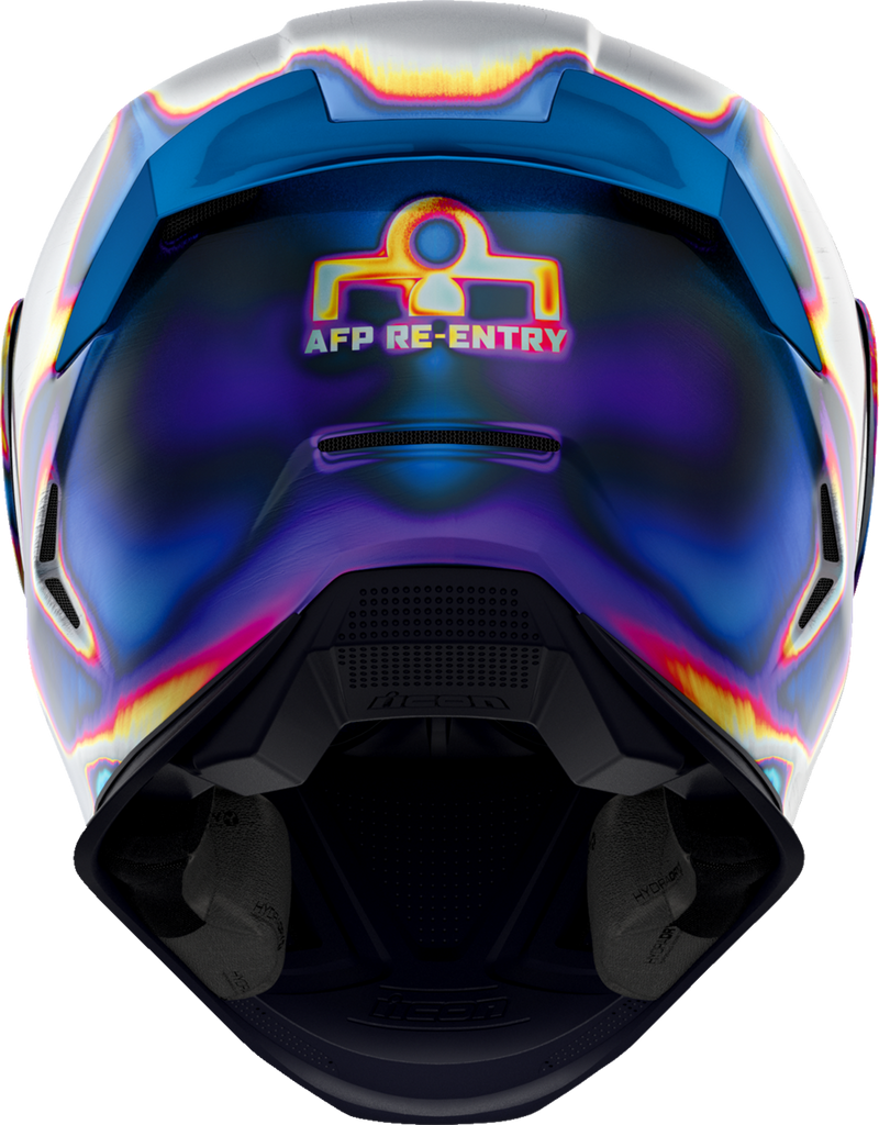 ICON Airframe Pro* Helmet - Re-Entry - Silver - 2XL 0101-17372