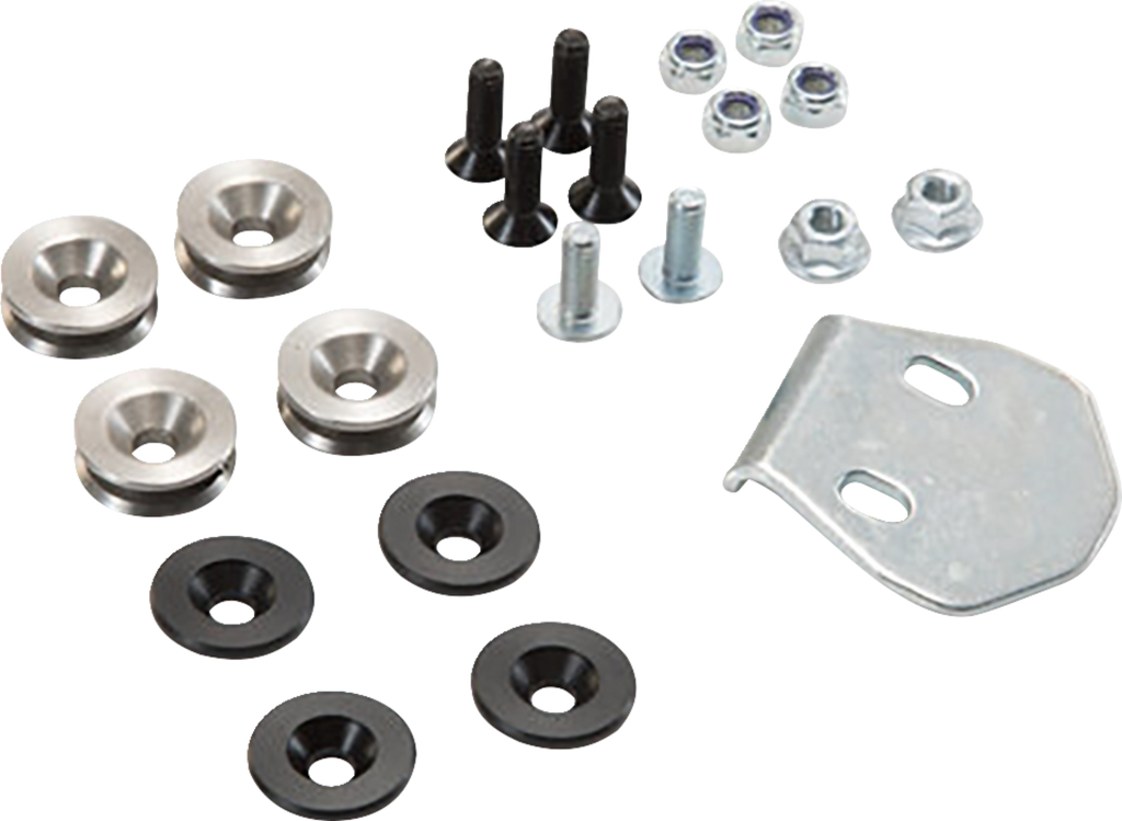 SW-MOTECH Adapter Kit for ADVENTURE-RACK - Black/Silver - TRAX Adventure/ION/EVO GPT.00.152.351-OLD