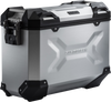 SW-MOTECH TRAX ADV Hard Case - 37 Liter - Silver - Left ALK.00.733.11000L/S