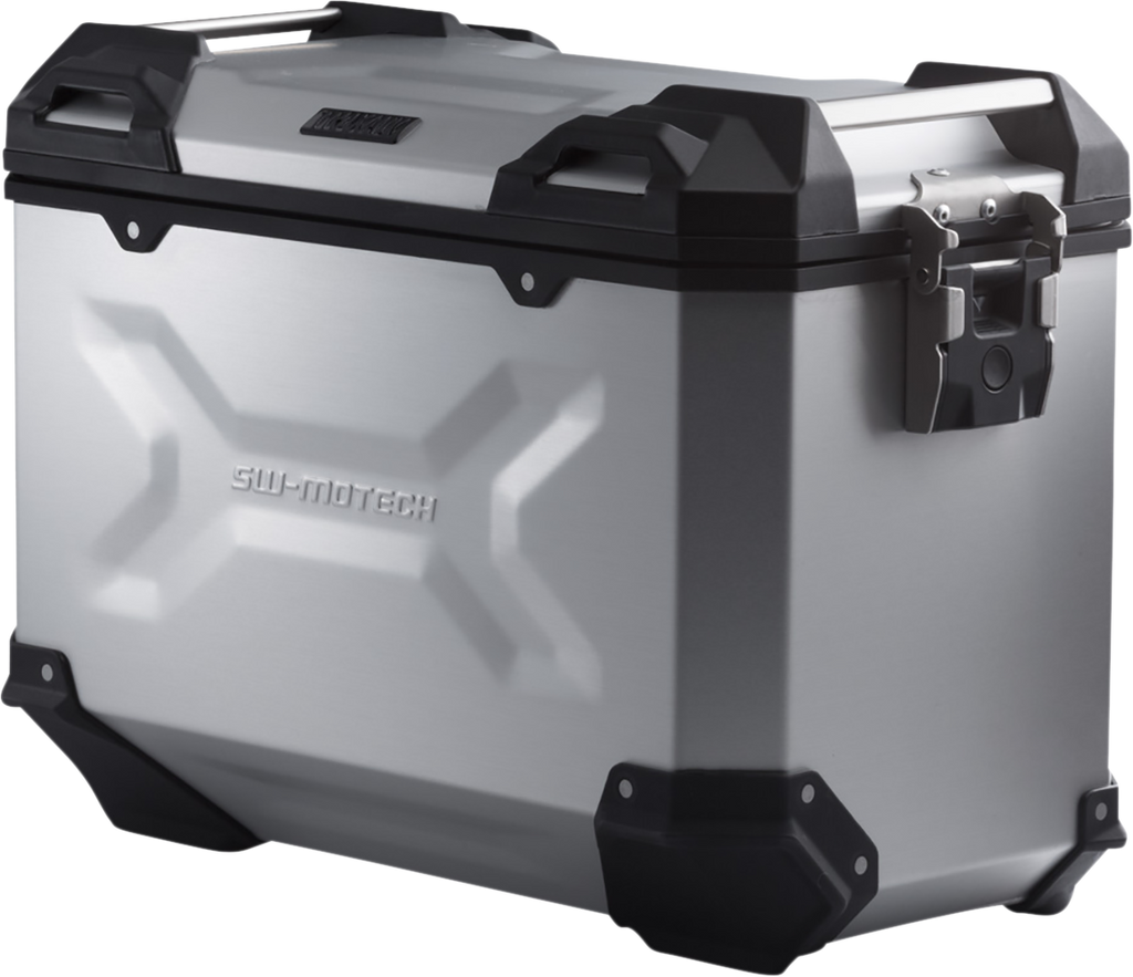 SW-MOTECH TRAX ADV Hard Case - 45 Liter - Silver - Right ALK.00.733.10000R/S